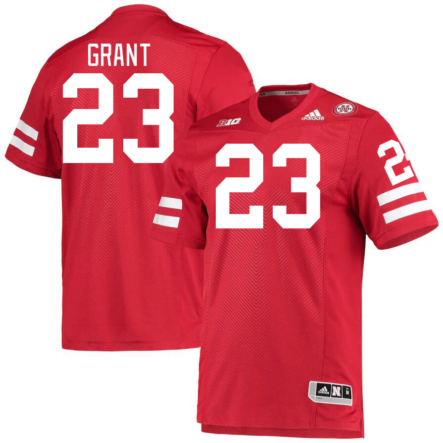 Men #23 Anthony Grant Nebraska Cornhuskers College Football Jerseys Stitched Sale-Red
